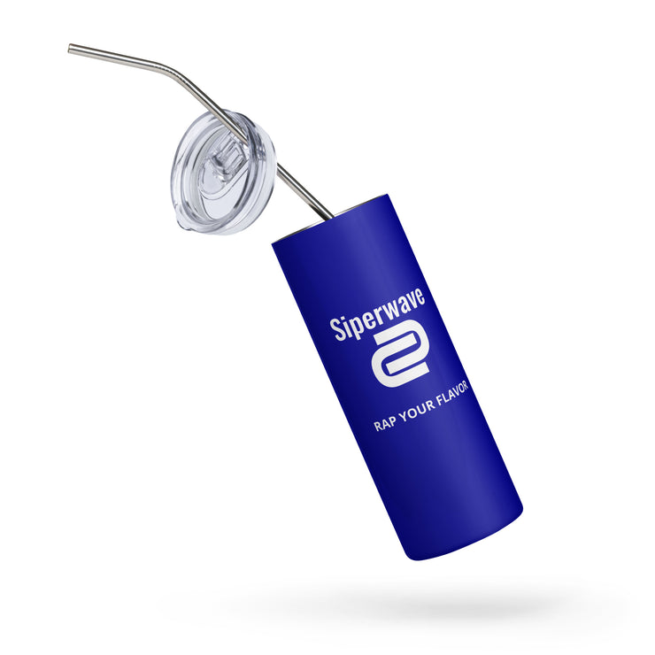 Siperwave rap your flavor Stainless steel tumbler